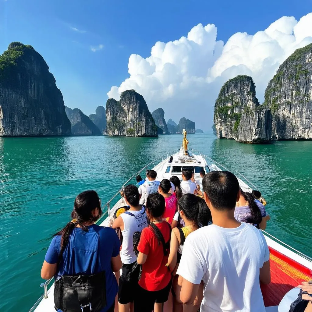 Ha Long Bay Scenery